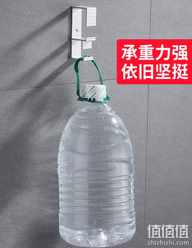 4.9分 可粘可打孔：希伯特 太空铝脸盆挂钩 券后7元包邮 值值值-买手聚集的地方