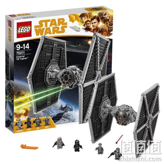 星球外传电影同款！18日0点、低于海淘： LEGO 乐高 星球大战系列 75211 帝国钛战机 429元包邮 值值值-买手聚集的地方