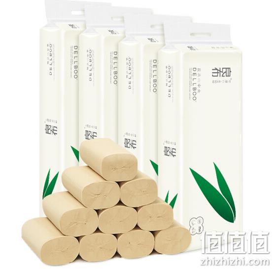 美国FDA食品级认证、不漂白、4层加厚：良布 无芯卷纸 加厚 4层x36卷 78.79元包邮 值值值-买手聚集的地方