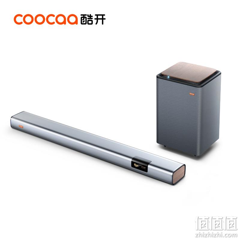 全木质发声+9个喇叭：coocaa 酷开 无线重低音电视音响回音壁 LIVE-2 双重优惠899元包邮（京东1099元） 值值值-买手聚集的地方