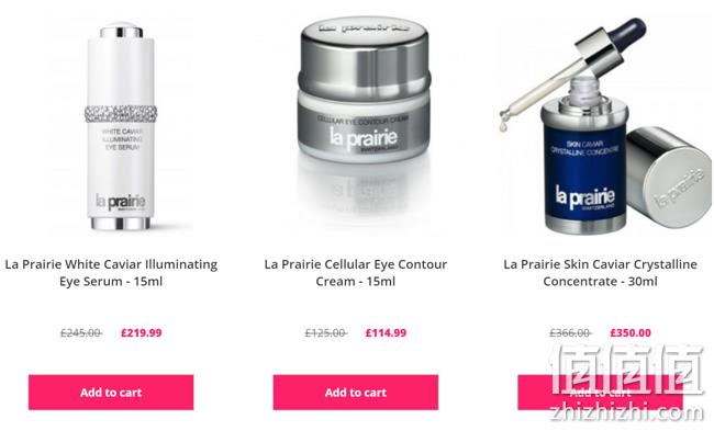 收蓝鱼子系列！La Prairie 全场美妆护肤热卖 低至7.5折+额外8.5折+全球免邮  值值值-买手聚集的地方