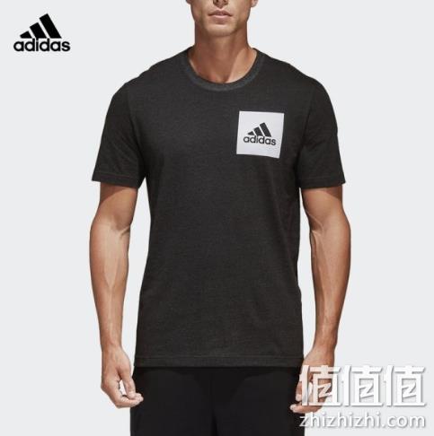 Adidas 阿迪达斯 男士 运动T恤 79元（专柜199元） 值值值-买手聚集的地方