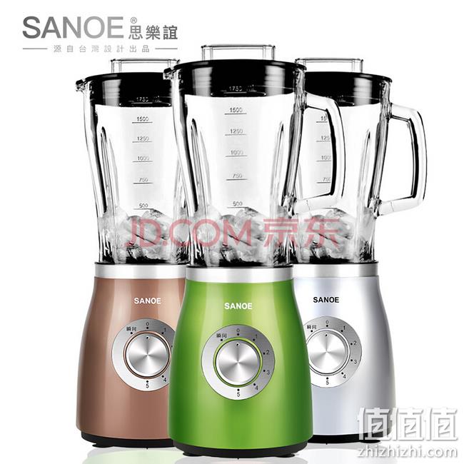7mm钢化玻璃+钛金刀头+FDA认证：台湾 思乐谊  B501破壁料理机 券后299元包邮 值值值-买手聚集的地方