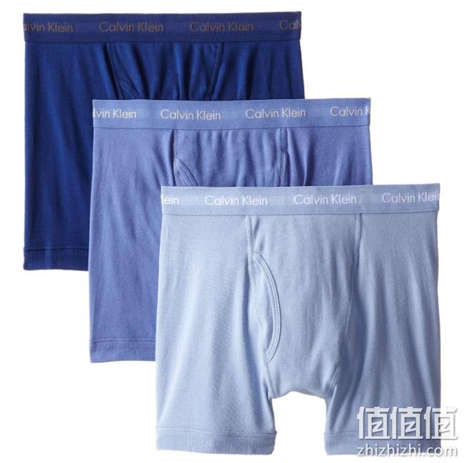 亚马逊最畅销，2件 Calvin Klein 男士 平角内裤3条 Prime会员237元 值值值-买手聚集的地方