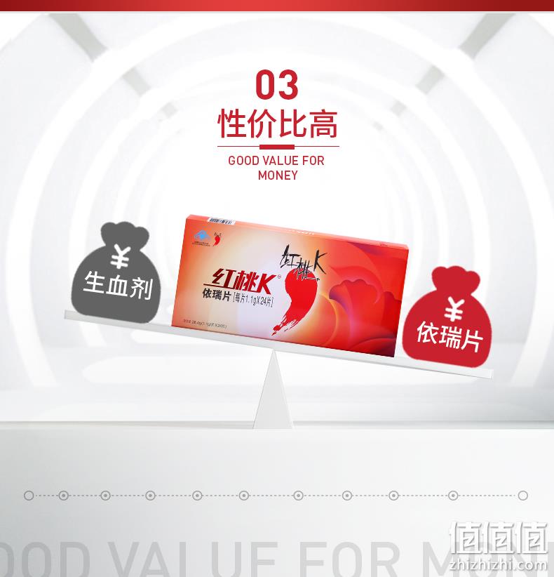 买一送一！红桃K 补血活力片 24片x2盒 券后59元包邮 值值值-买手聚集的地方