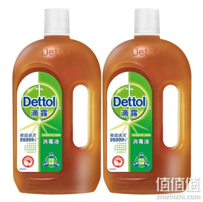 英国皇室用品 可洗伤口：滴露 杀菌消毒液1.15Lx2件 券后89.9元包邮送180ml除菌液 值值值-买手聚集的地方