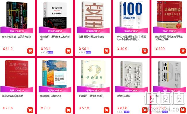 京东 世界读书日 促销活动 每满100-50元 值值值-买手聚集的地方