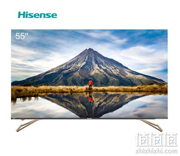 3+64g内存+金属无边全面屏：Hisense 55英寸 4K液晶电视 H55E75A plus双重优惠后3599元包邮  6期免息 值值值-买手聚集的地方