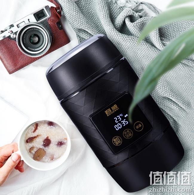 4.9分 烧水+炖煮+保温:容威 便携式电热水壶 700ml 券后169元包邮(长期229元) 值值值-买手聚集的地方