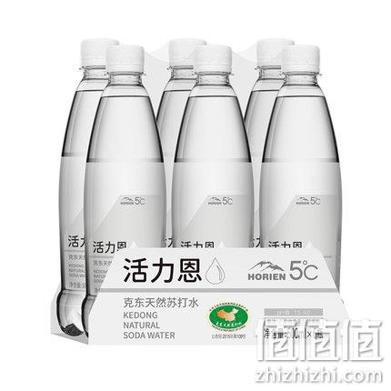 天然弱碱性气泡苏打水：500mlx6瓶，Horien 活力恩5°C 克东天然无气苏打水碱性矿泉水 券后16元包邮 （超市8元/瓶） 值值值-买手聚集的地方