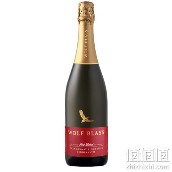 3件 澳洲进口，WolfBlass 纷赋 红牌 霞多丽黑比诺起泡葡萄酒750ml 107元、可叠加全品券 值值值-买手聚集的地方