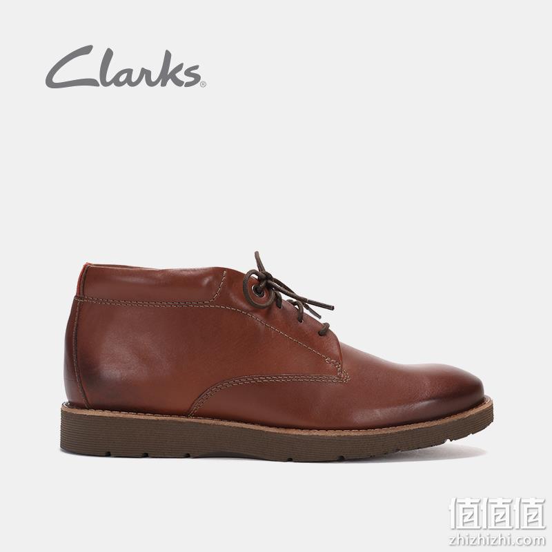 神价、4倍差价限41码！英国Clarks 其乐 男士真皮短靴 Prime直邮到手287元（专柜吊牌价1499元） 值值值-买手聚集的地方