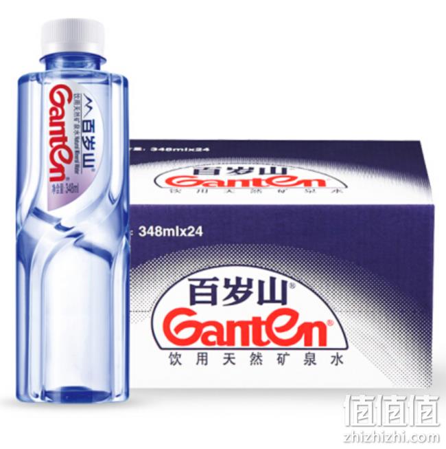 百岁山 饮用天然矿泉水 348mlx24瓶 整箱装 38元（超市2元/瓶） 值值值-买手聚集的地方