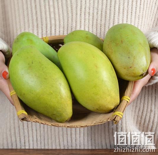 买1送1 单果400g 坏果包赔：饕翁 大玉青芒果 带箱约9斤 券后39.9元包邮 折合毛重4.4元/斤 值值值-买手聚集的地方
