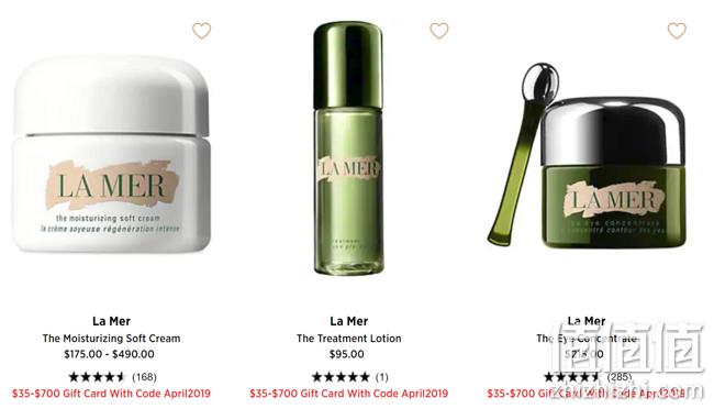 收神奇面霜！ La Mer 海蓝之谜美容护肤品 最高送700礼品卡+送好礼 值值值-买手聚集的地方