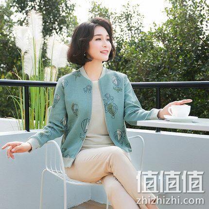 韩都衣舍旗下,迪葵纳 春秋 中老年 妈妈装 外套 券后139元包邮(吊牌价278元) 值值值-买手聚集的地方