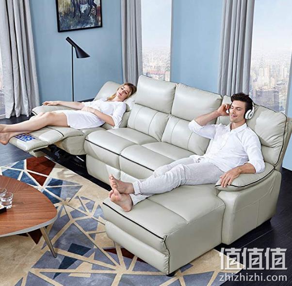 1000元大差价 单位享头等舱：Cheers 芝华仕 真皮沙发 5399 prime会员5199元包邮包安装（天猫6199元） 值值值-买手聚集的地方