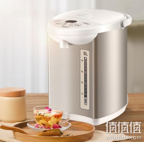 双模煮水+除氯+多段控温+排陈水：Midea 5L 电热水瓶 MK-SP50Colour201 199元包邮 值值值-买手聚集的地方