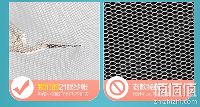 免安装 防宝宝掉落：南极人 蒙古包蚊帐 1.5米 券后65元包邮 值值值-买手聚集的地方