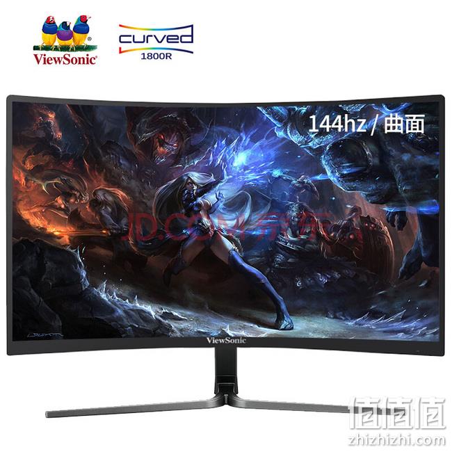 值哭！144hz真香！优派 23.6寸 全视曲面显示器 VX2458-C-MHD 899元包邮 值值值-买手聚集的地方