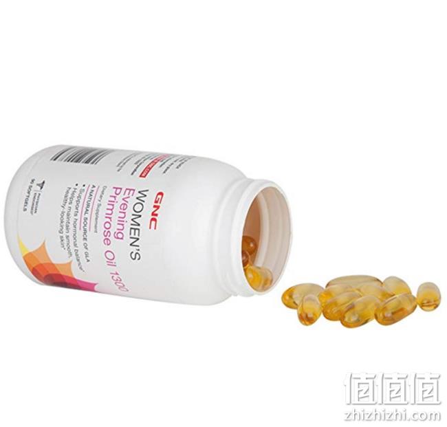 缓解女性问题！GNC 健安喜 月见草油软胶囊 90粒 46元，prime会员41.4元包邮 值值值-买手聚集的地方