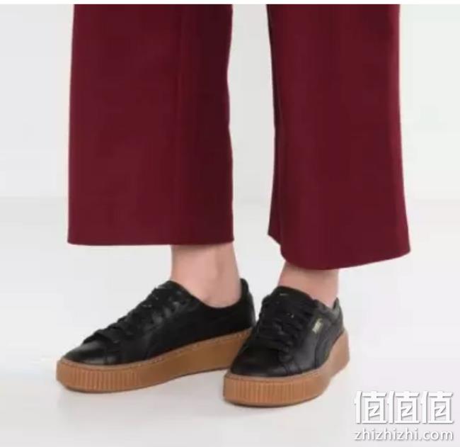 限尺码，PUMA彪马 Smash Platform L女士松糕底板鞋 prime会员免费直邮含税到手约229.92元 值值值-买手聚集的地方