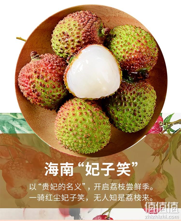 ECO FARM 依禾农庄 海南妃子笑荔枝 2斤x3件 85元包邮 值值值-买手聚集的地方