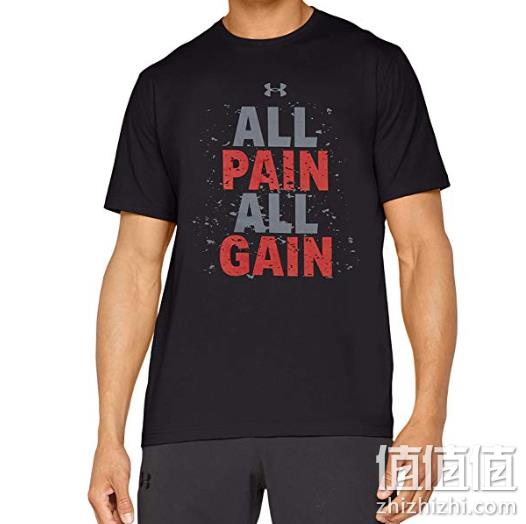 限尺码：Under Armour 安德玛 男士 运动T恤 Prime会员凑单118元 值值值-买手聚集的地方