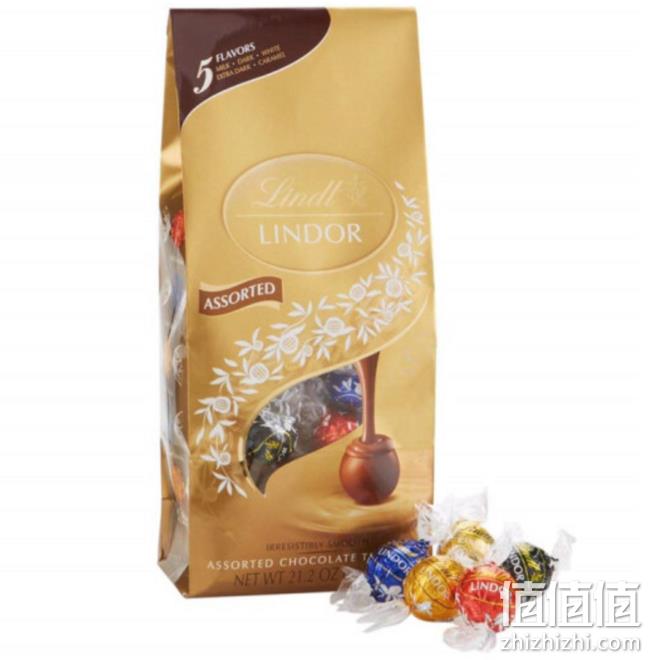 Lindt 瑞士莲 软心巧克力分享装 600gx2件 双重优惠后144.6元包邮（之前推荐178元） 值值值-买手聚集的地方
