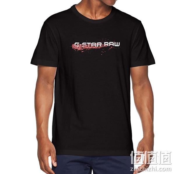 L码：G-star Raw 男士 纯棉 T恤 Prime会员凑单126元 值值值-买手聚集的地方