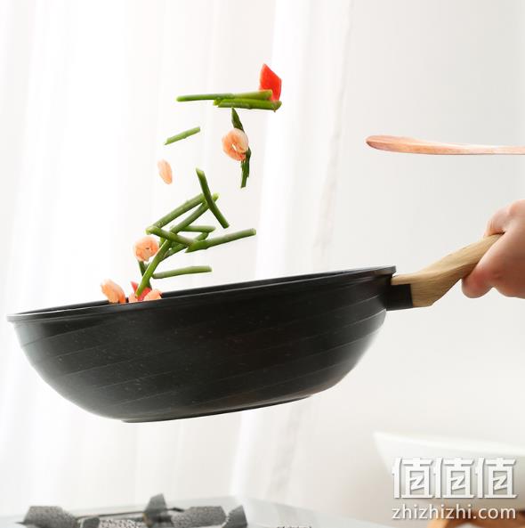 炊大皇旗舰店，32cm 麦饭石不粘 炒锅 券后119.9元包邮（专柜239元） 值值值-买手聚集的地方