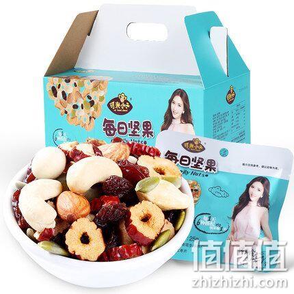 林志玲代言，可米小子 每日坚果 25gx30袋 券后39.9元包邮（超市138元） 值值值-买手聚集的地方