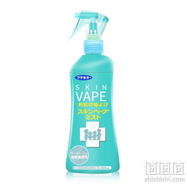 驱蚊必备！日本进口，VAPE未来  驱蚊喷雾 200mlx5瓶 119.75元包邮包税（折合24元/瓶） 值值值-买手聚集的地方