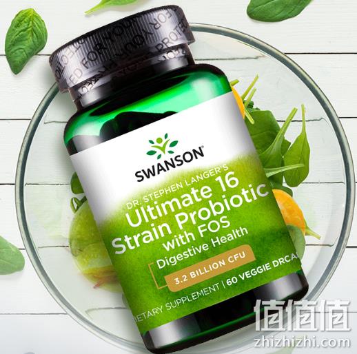 调理肠胃，Swanson 斯旺森 16种益生菌 胶囊60粒 券后79元包邮（京东139元） 值值值-买手聚集的地方