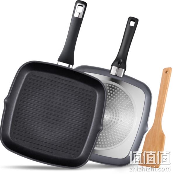 ASD 爱仕达 28cm 不粘煎锅 99元（专柜199元） 值值值-买手聚集的地方