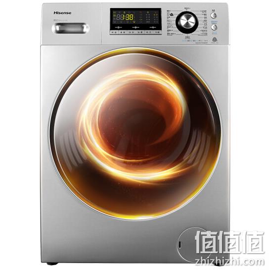 Plus会员、历史新低：海信 Hisense XQG100-TH1426FY 10公斤 洗烘一体变频滚筒洗衣机 2399元包邮 保价618（上次推荐2799元） 值值值-买手聚集的地方