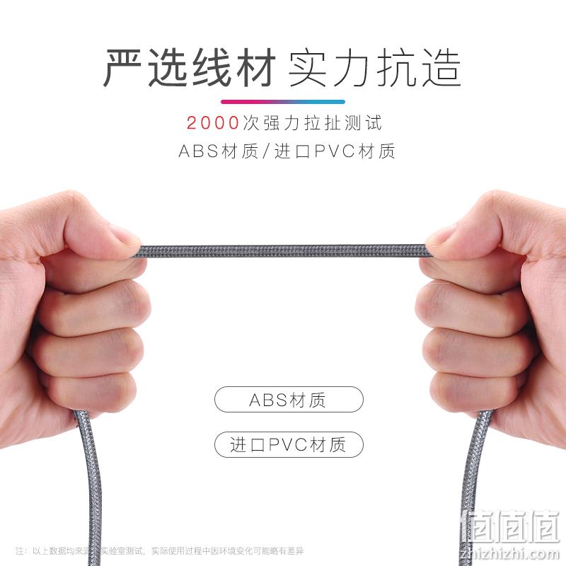 苹果 MFI认证！网易云 尼龙编织据线 1.2米 29元包邮顺丰包邮（原价59元） 值值值-买手聚集的地方