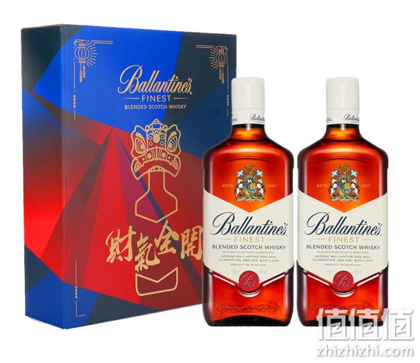 欧洲销量第一！双瓶x700ml 礼盒装 百龄坛 特醇苏格兰威士忌 119元包邮 值值值-买手聚集的地方