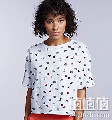 Champion冠军 女式 T恤 WL956P 109元包邮 值值值-买手聚集的地方
