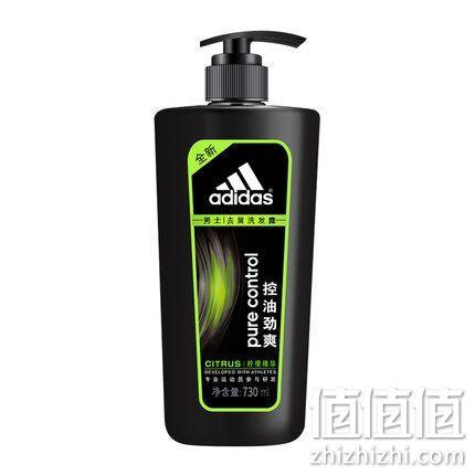 清爽控油，adidas 阿迪达斯 男士洗发水750ml 双重优惠29.9元包邮 值值值-买手聚集的地方
