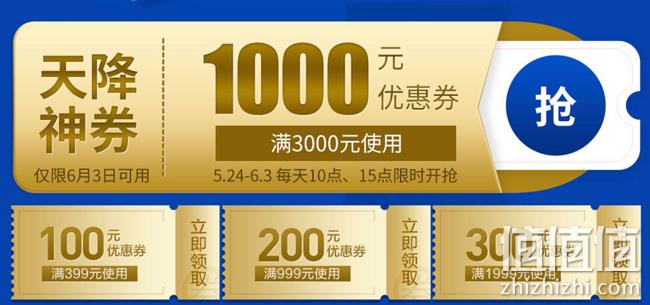 京东618 每天10/15点 抢洋河3000-1000优惠券 值值值-买手聚集的地方