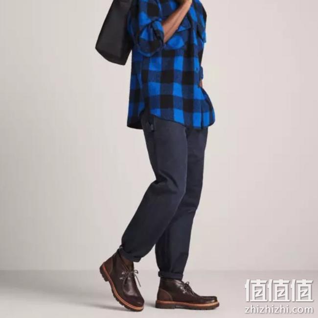 码全好价！Clarks其乐 Trace Ramble 男士两孔系带高帮休闲鞋 350元包邮包税 值值值-买手聚集的地方