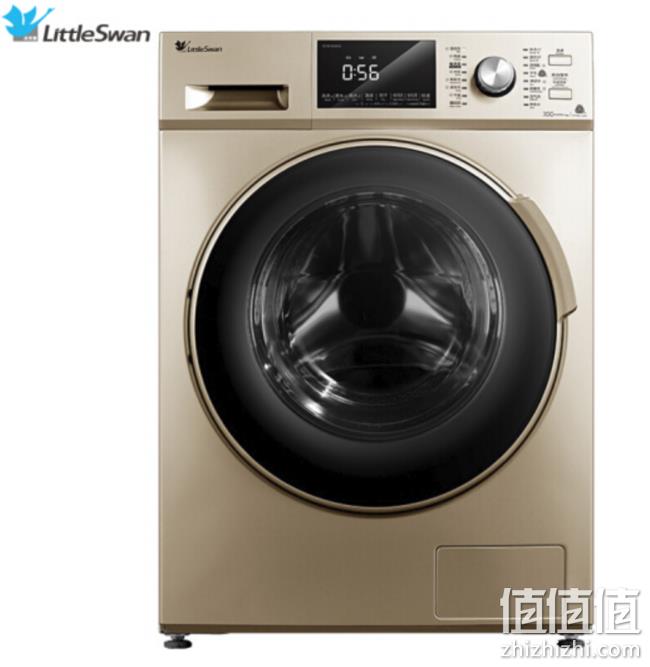 小天鹅 10公斤洗烘一体变频滚筒洗衣机 TD100S32DG5 上排水 金色 2798元（长期2999元） 值值值-买手聚集的地方