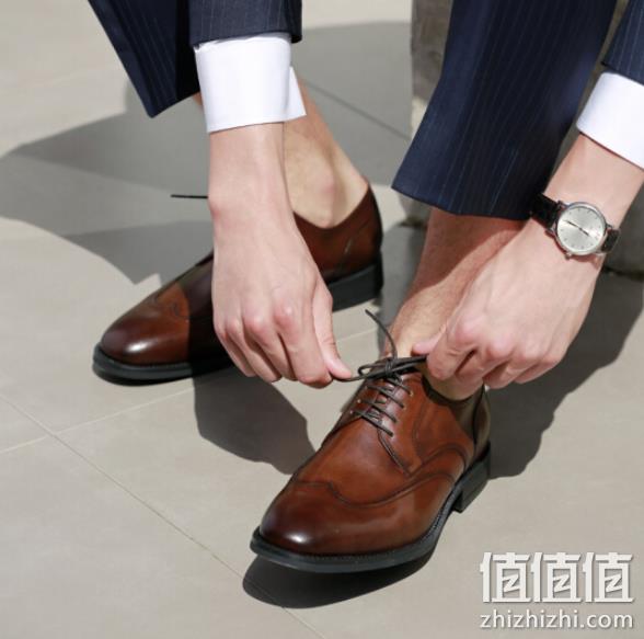 意大利进口牛皮，京造 男士 英伦德比鞋 269元（上次推荐289元） 值值值-买手聚集的地方