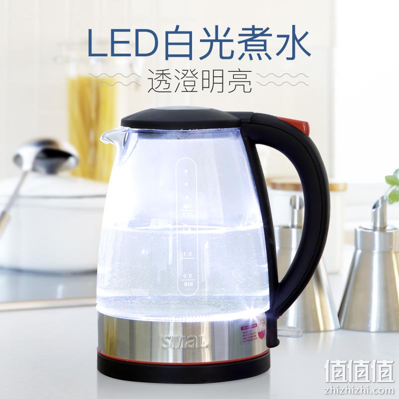 一线代工巨头！高硼硅+英国Strix温控！西摩  1.7L电水壶 69元包邮（近期类似款89元起） 值值值-买手聚集的地方