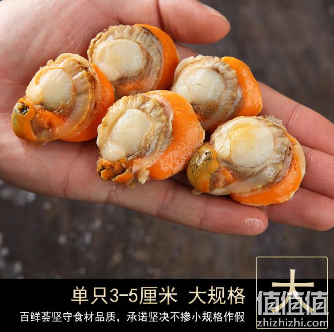 4斤、黄多！单只3-5cm超大扇贝肉！1000gx2件 百鲜荟 扇贝肉 拍下两件后68.2元包邮（上次推荐77元） 值值值-买手聚集的地方