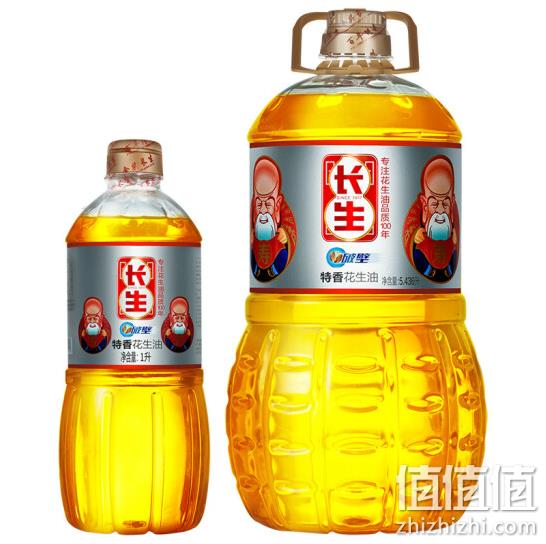 长生 特香花生油 （5.436L+1L）x2件 181.56元包邮 值值值-买手聚集的地方