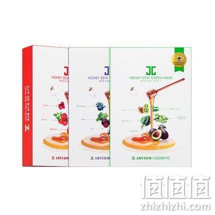 韩国 JayJun 绿蔬+红果+紫莓 蜂蜜面膜15片 券后79元包邮（专柜264元） 值值值-买手聚集的地方