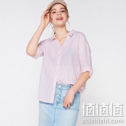 Cache Cache 18秋款 女士 衬衫 79.9元（吊牌价129.9元） 值值值-买手聚集的地方