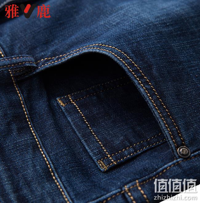 雅鹿 男士薄款牛仔裤 券后69元包邮 值值值-买手聚集的地方